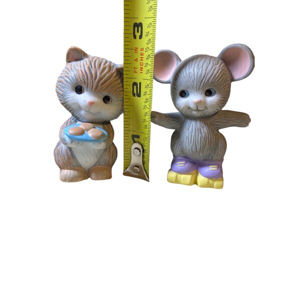 AVON "Best Buddies" Porcelain Figurines Vintage 1992 Custom Lot of 5 - Picture 10 of 10